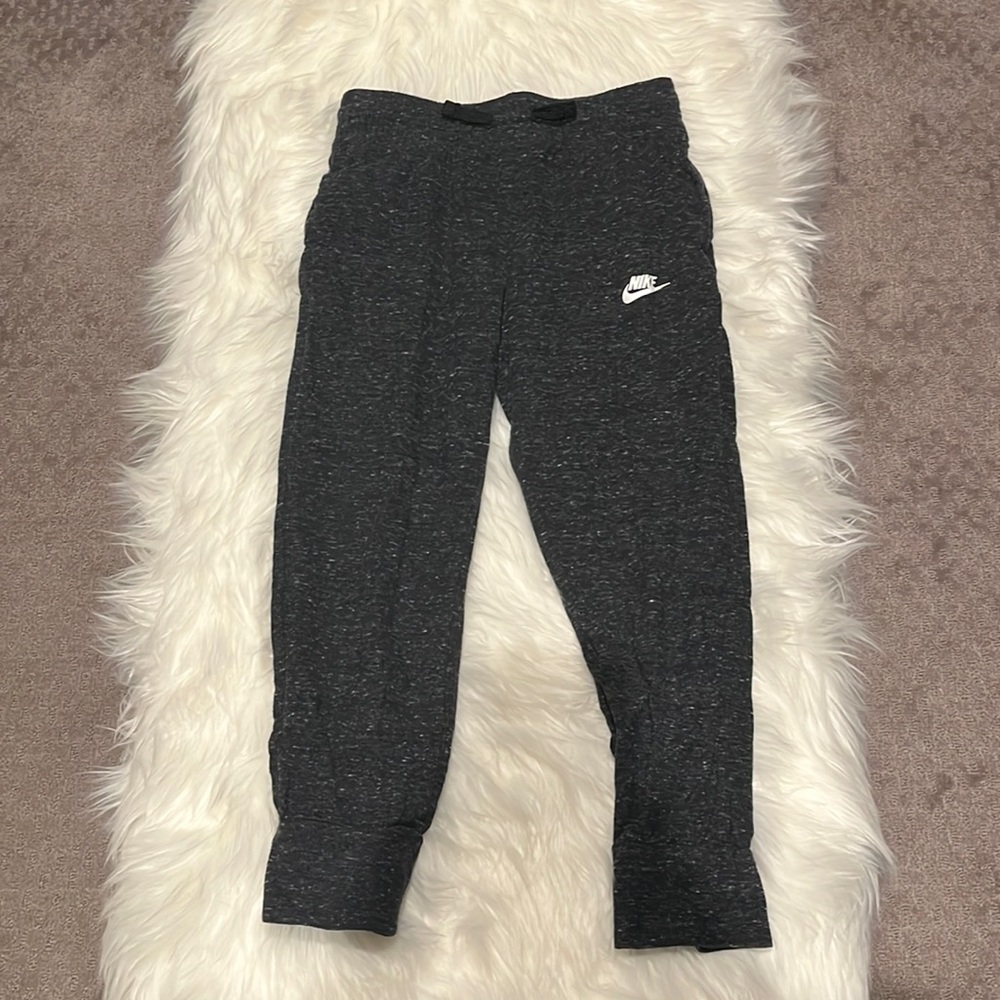 Nike black and gray sweatpants